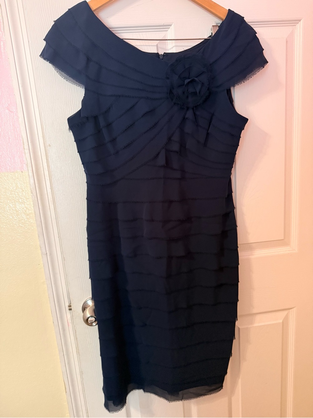London Times Light Blue Dress Size 14